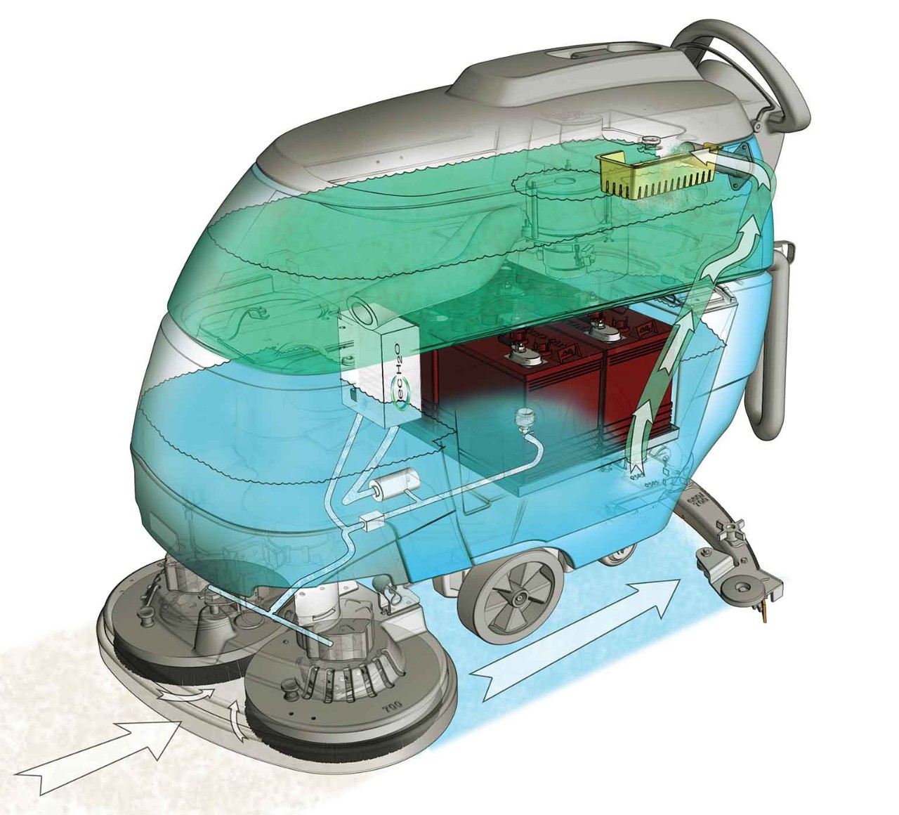 T5 歩行型中型スクラバー alt 4